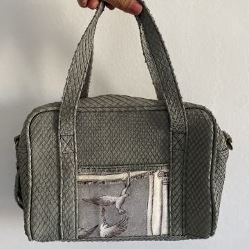 Usnjena torbica kupljena v Maroku