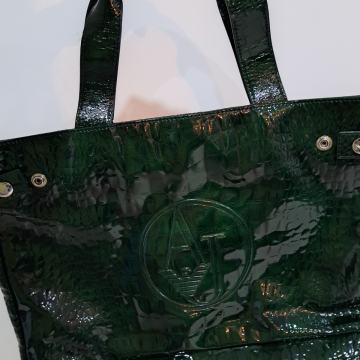 Zelena elegantna original torbica Armani