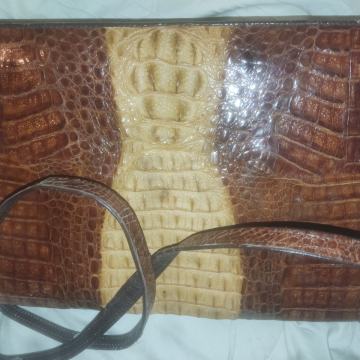 Ženska torbica iz pravega krokodiljega usnja, krokodil usnje, original