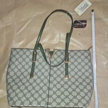 NOVA ŽENSKA TROBICA SIVO ZELENE BARVE