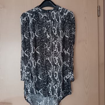 Črno bela tunika S