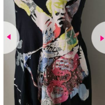 DESIGUAL tunika - oblekica XS / S  zelo lepo ohranjena