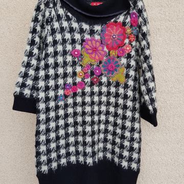 RENE DERHY PLETENA CVETILČNA TUNIKA M