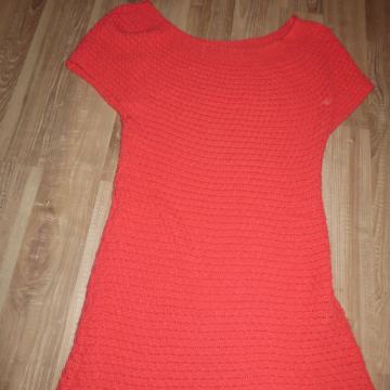 tunika, volnena, kot nova, št. 38-40, marelične barve