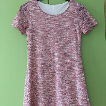 Ženska dvoslojna mrežasta tunika/oblekica Julija št 38/M