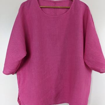 Ženska lanena majica/tunika št XL/XXL