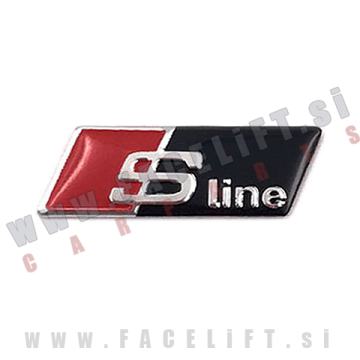 Audi / S-Line emblem (nalepka) za volan