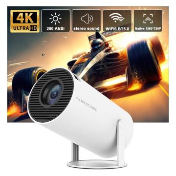 WIFI VIDEO LED PROJEKTOR 4K, ANDROID 14, HIŠNI KINO, VIDEOPROJEKTOR