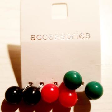 UHANI za najstnice - ACCESSORIES - bunke tri barve