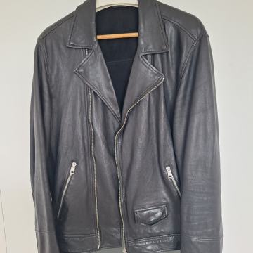 Allsaints (All Saints) Milo moška usnjena jakna št.L