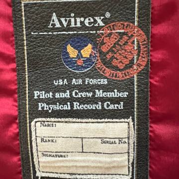 AVIREX US AIRFORCES nova usnjena jakna - dostava v Ljubljano ZNIŽANO