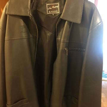 Moška usnjena jakna XL (52-54)