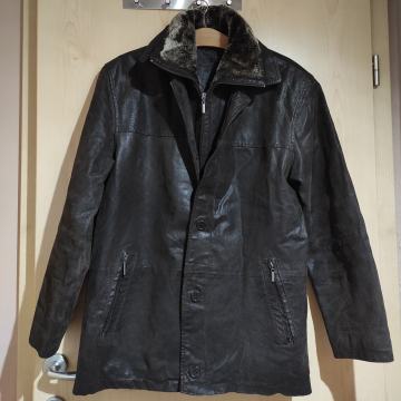 Moška usnjena jakna XL
