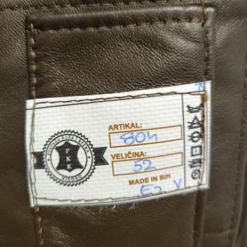 Prodam popolnoma nov usnjeno jakno iz ovčje kože.