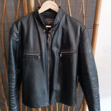 SHIELDS vintage horsehide cafe racer