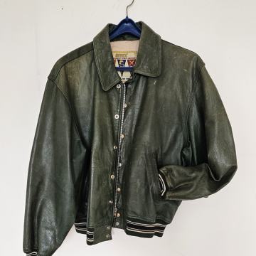 Ugodna moška Vintage AVIREX USA usnjena jakna