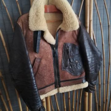 FEDLESS New York shearling-horsehide B-3