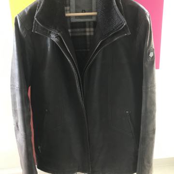 Usnjena jakna Milestone št. 50