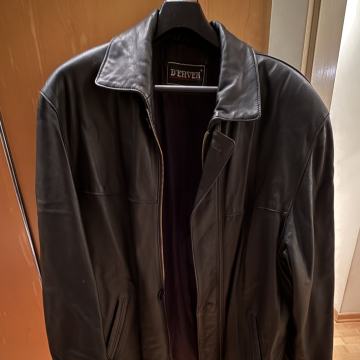 Usnjena jakna moška št. 56, znamka D'enver, Ljubljana