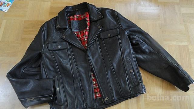 USNJENA MOTORISTIČNA JAKNA BÜSE ŠT.54