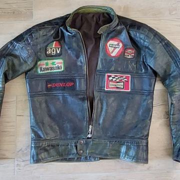 Usnjeni komplet, usnjena jakna, usnjene hlače, motoristični