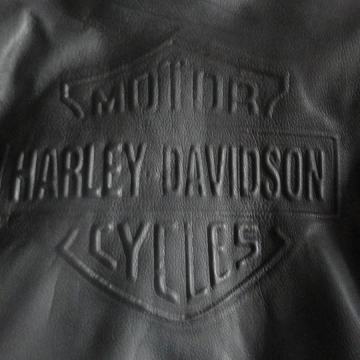 VINTAGE USNJENA MOTORISTIČNA JAKNA - HARLEY DAVIDSON  ŠT.S