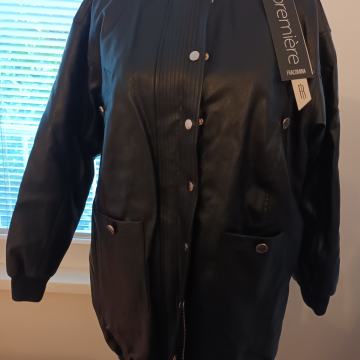 FRACOMINA ŽENSKA USNJENA JAKNA - VELIKOSTI S - UGODNO