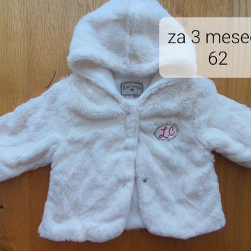 Plašč/jaknica za deklico 3 mesece