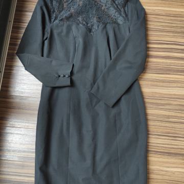 Črna elegantna obleka S/M