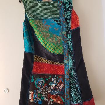 DESIGUAL TOPLA PISANA OBLEKA M/L