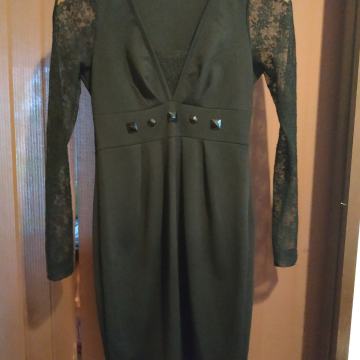 ELEGANTNA ČRNA OBLEKA-NOVA