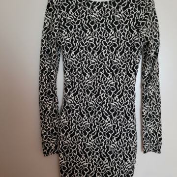 Elegantna obleka, čipka, 36