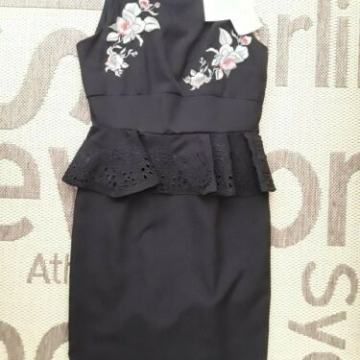 FRACOMINA MODNA OBLEKA - VELIKOSTI S - UGODNO