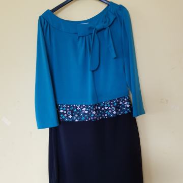 MISSLOOK LONDON TURKIZNO ČRNA OBLEKA S/M