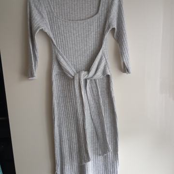 RIVER ISLAND LONDON SIVA FINO PLETENA OBLEKA 36/38