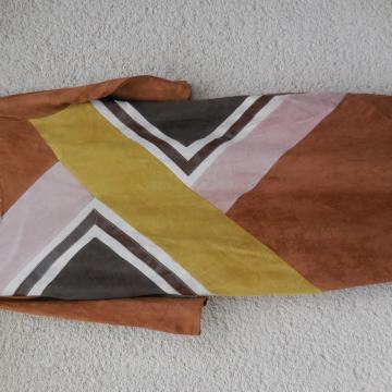 SWEET MISS NOVA RJAVO PISANA OBLEKA M MPC 59€