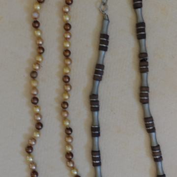 Dve verižici, ogrlici