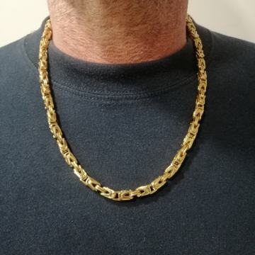 moška verižica kraljevi vez 6mm