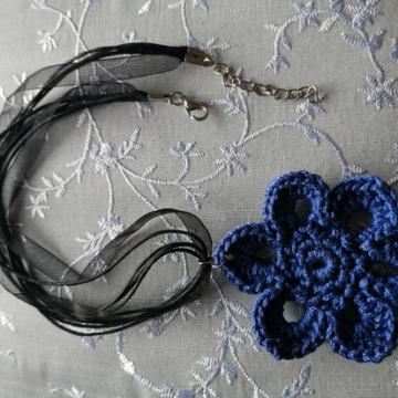 NAKIT ■ogrlica - motiv rožice ■unikat