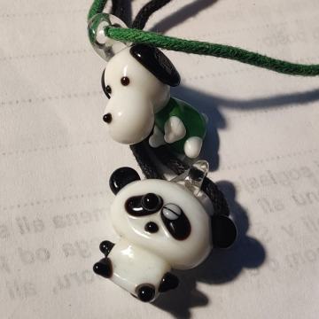 Ogrlice RIBICA, KUŽEK SNOOPY in MEDO PANDA