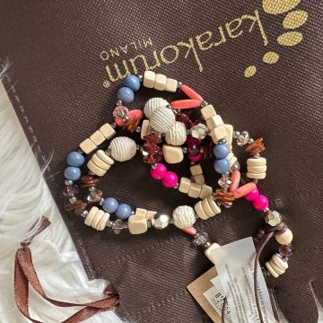 ogrlica z darilno vrečko