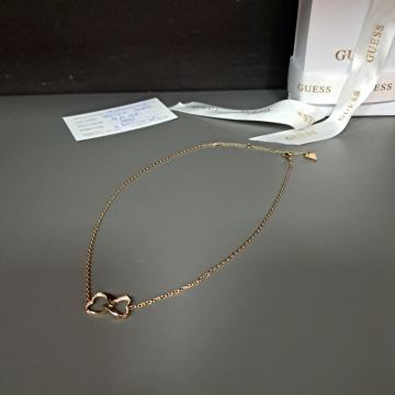 Pozlačena verižica Guess, Mon Amour Delicate