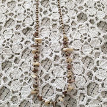 verižica iz školjk