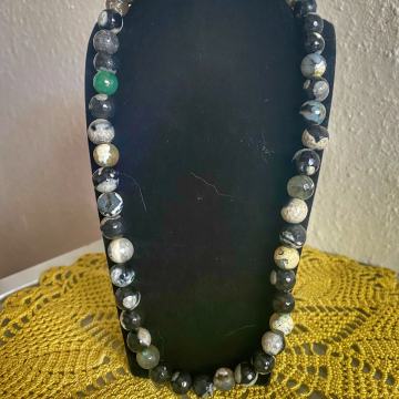 Vintage ogrlica -ahat