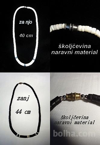 VINTAGE RETRO OGRLICI VERIŽICI ZANJ IN ZANJO ŠKOLJČEVINA