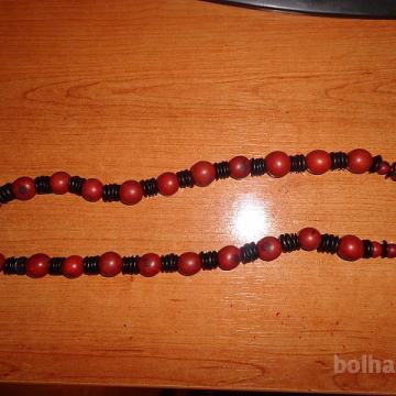 ženska verižica ( črno, rjavo)