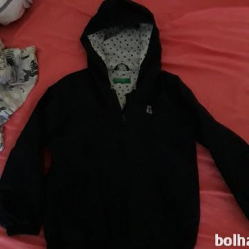 dekliška jakna, vetrovka Benetton št. 110