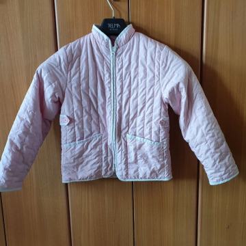 PRENATAL dekliška bunda, podložena vetrovka 122-128-134 7/8 let