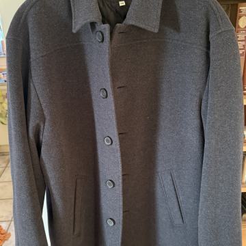 Moška jakna polplašč št. 58, mešanica volna kašmir, Ljubljana