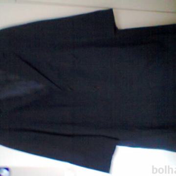 Moški plašč temno modre barve